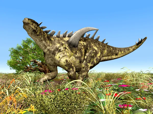 Dinozor gigantspinosaurus — Stok fotoğraf