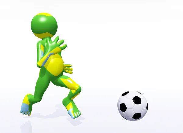 Soccer Player — Stock Photo, Image