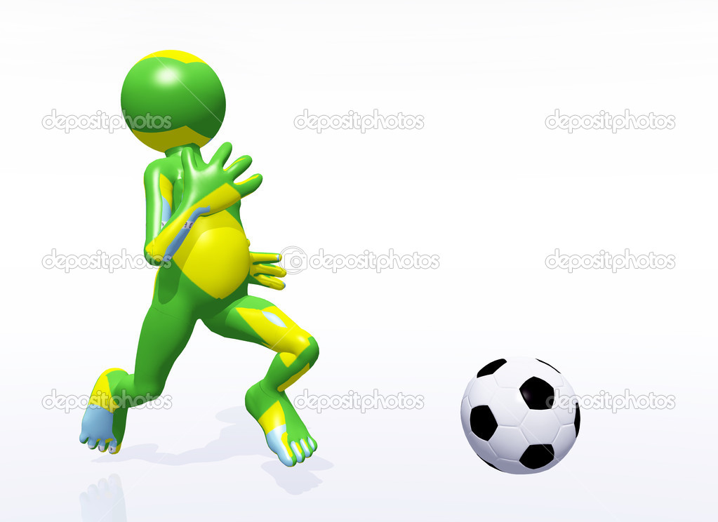 Soccer Player Stock Photo by ©mic1805 48877025