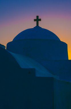 Şafakta Yunan Ortodoks Şapel