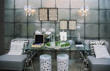 Lüks oturma odası.