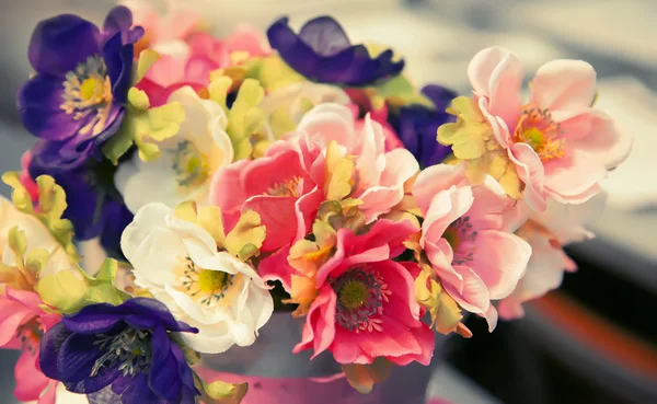 Flores artísticas fondo — Foto de Stock