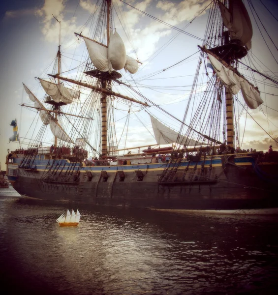 歴史的な船 — ストック写真