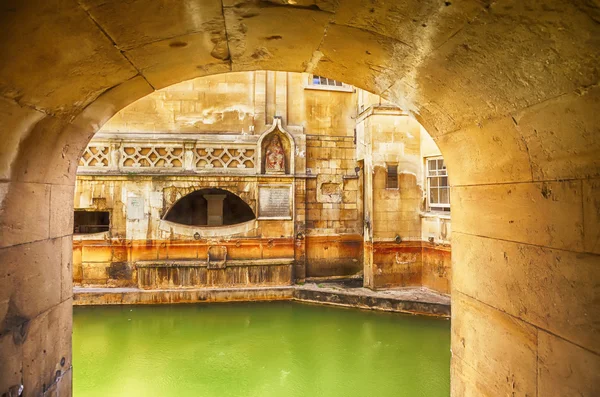 Roman terms in Bath — Stock Photo, Image