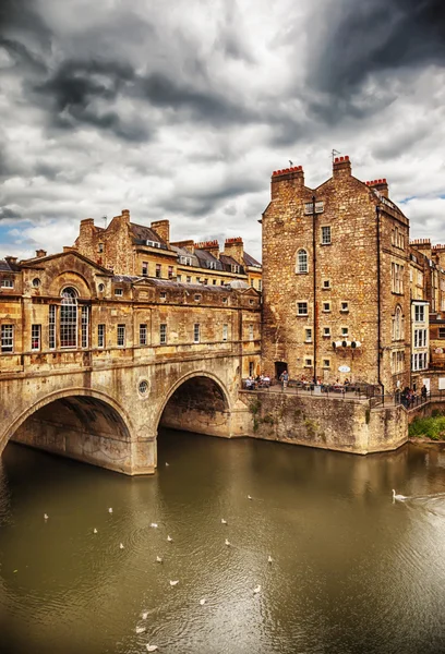 Bath historical bridge — Stock Photo, Image