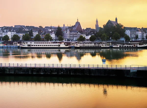 Maastricht večer — Stock fotografie