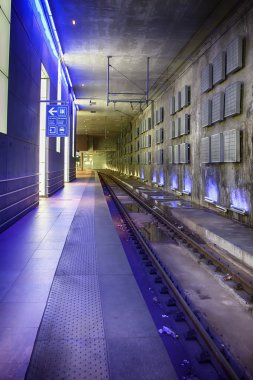 Tren platformu tarafından antwerpen