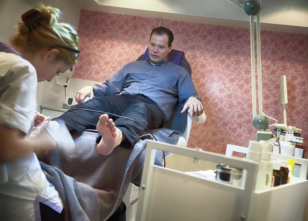 Medical pedicure — Stock Photo, Image