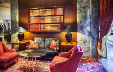 otel odasında Lounge