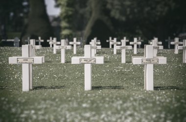 Birinci Dünya Savaşı ve asker Anıtı mezarlığı 