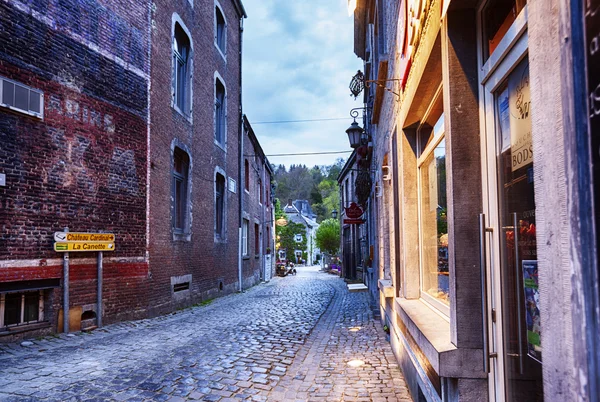 Centrum belgické durbuy — Stock fotografie