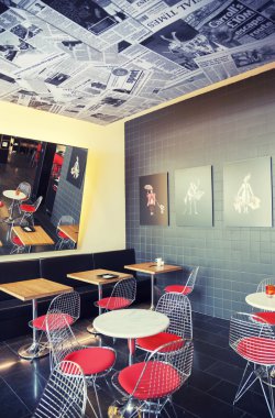 kafe alanı tasarım - otel 