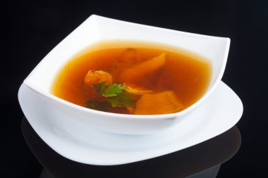 Japon çorba, stüdyo vurdu