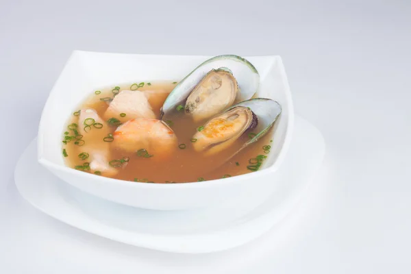 Japanische Suppe, Studioaufnahme — Stockfoto