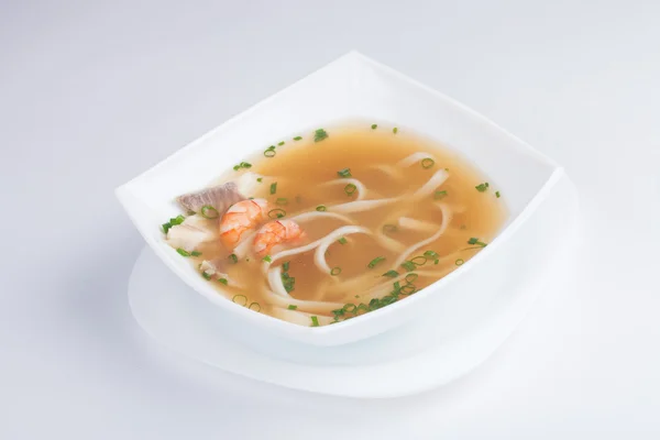 Sopa japonesa, tiro estúdio — Fotografia de Stock