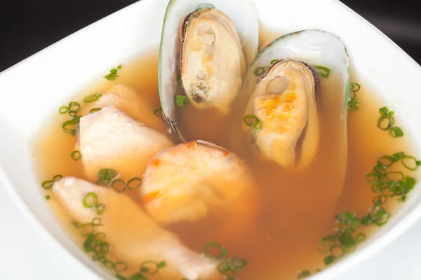 Japanese soup, studio shot — Stock Photo, Image