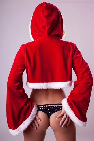 Sexy mujer de Navidad —  Fotos de Stock