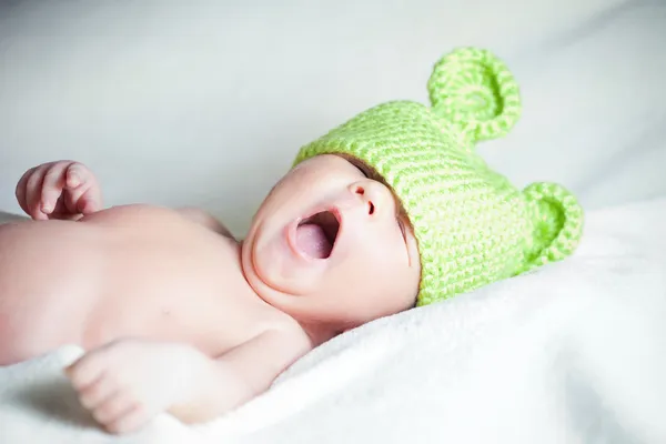 Bebê recém-nascido bonito — Fotografia de Stock