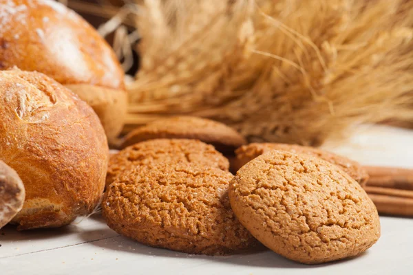 Bread baking — Stock Photo, Image