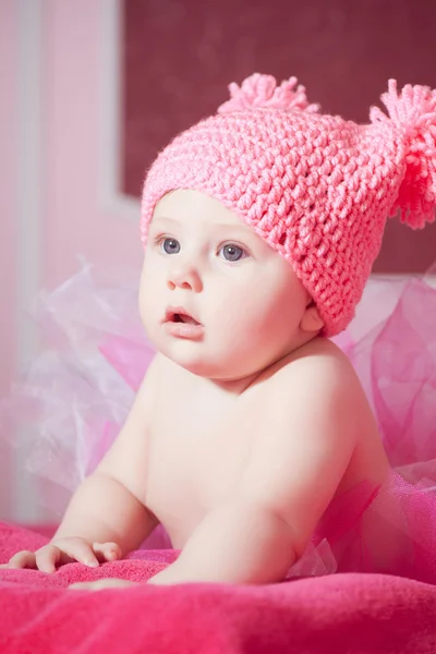 Beautiful newborn baby — Stock Photo, Image