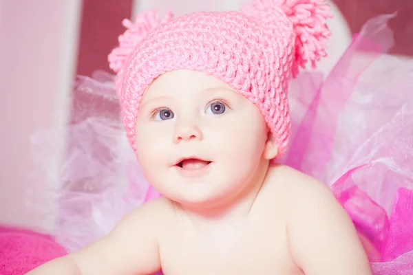 Beautiful newborn baby Stock Image