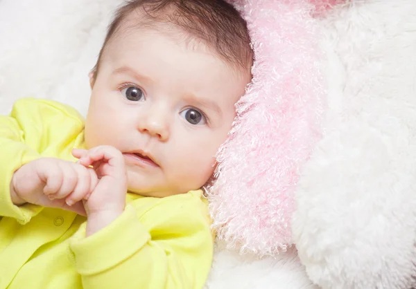 Beautiful newborn baby — Stock Photo, Image