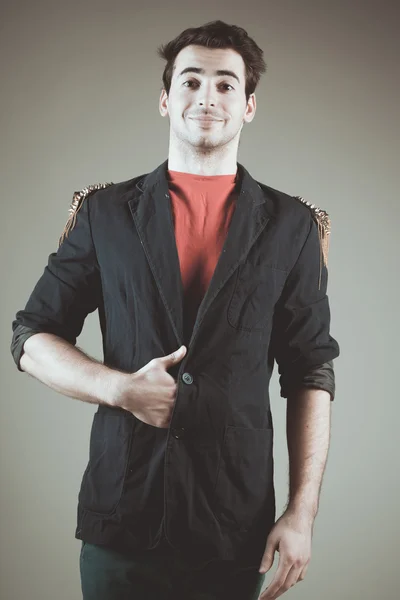Fashion portrait of young man — Stock Photo, Image