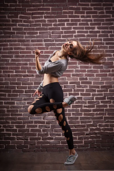 Modern ballet dancer dancing — Stock Photo, Image