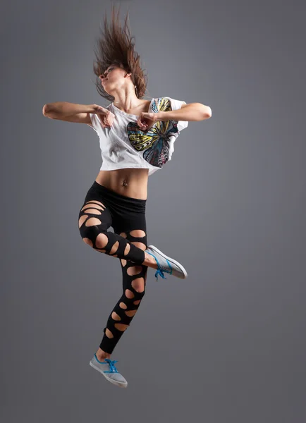 Modern ballet dancer dancing — Stock Photo, Image