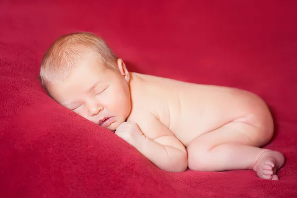 Mooie slapende baby — Stockfoto