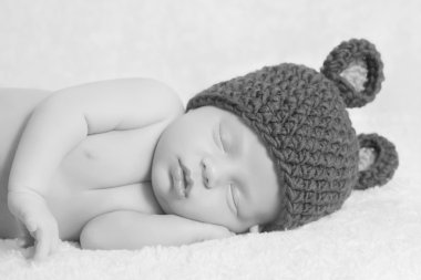 güzel yeni doğan bebek uyku