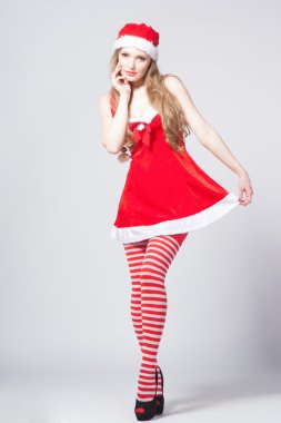 güzel bir Noel kadın