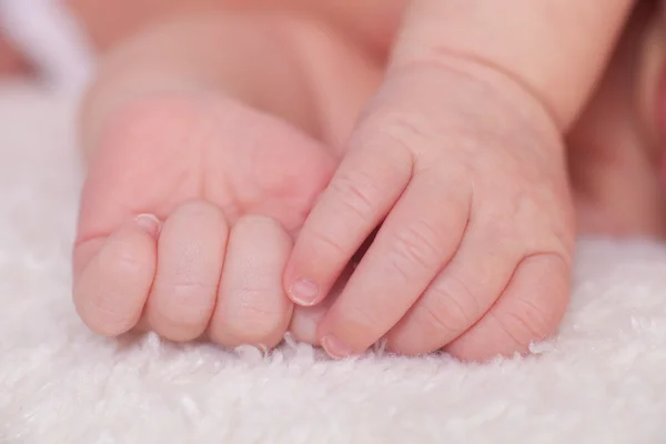 Beautiful newborn baby — Stock Photo, Image