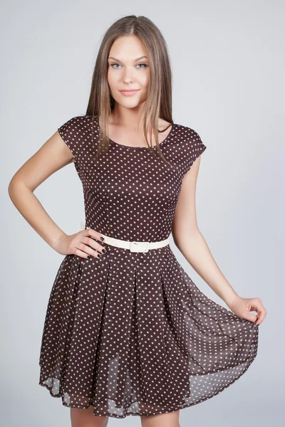 Beautiful hair, portrait of an young girl — Stock Photo, Image