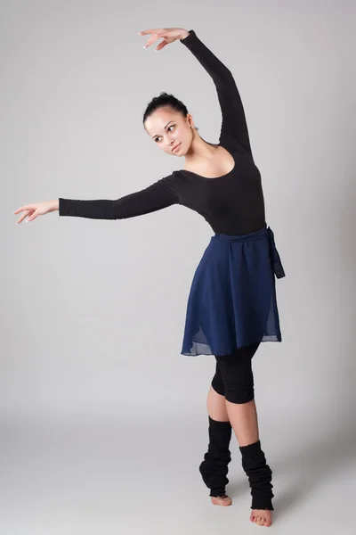 Bella ballerina di balletto femminile — Foto Stock