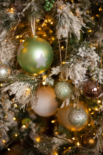 Schön Dekorierte Weihnachtszimmer — Stockfoto