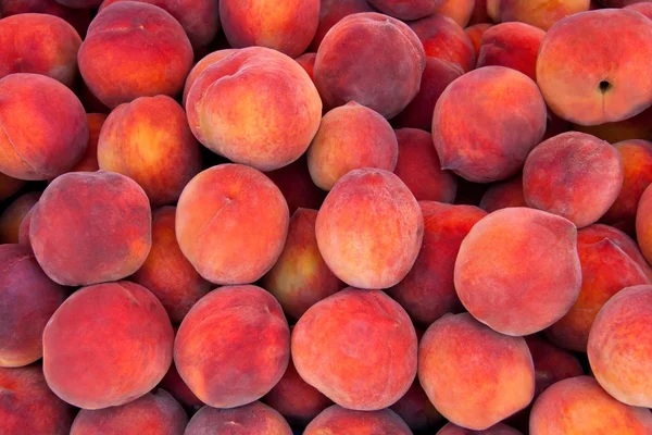 Fresh Organic Peaches — Stock Photo, Image