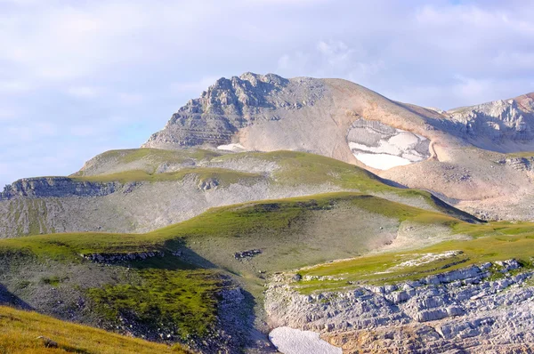 Horská krajina Kavkazu státní přírodní rezervace. Kavkaz, Rusko — Stock fotografie