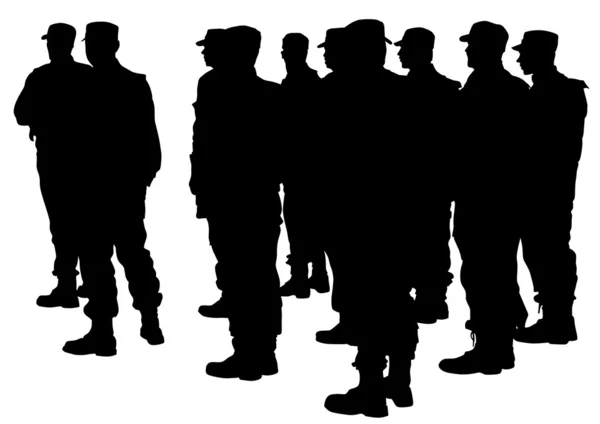 Policja mężczyźni — Wektor stockowy