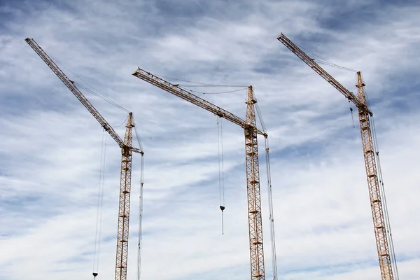 City and crane — Stock Photo, Image