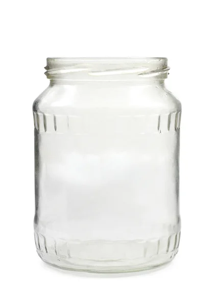 Empty glass jars — Stock Photo, Image