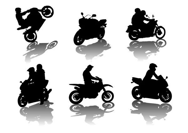 Bikers — Stock Vector