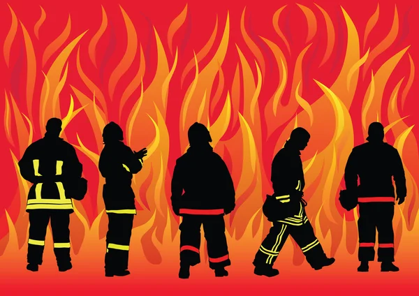Пожежна служба — стоковий вектор