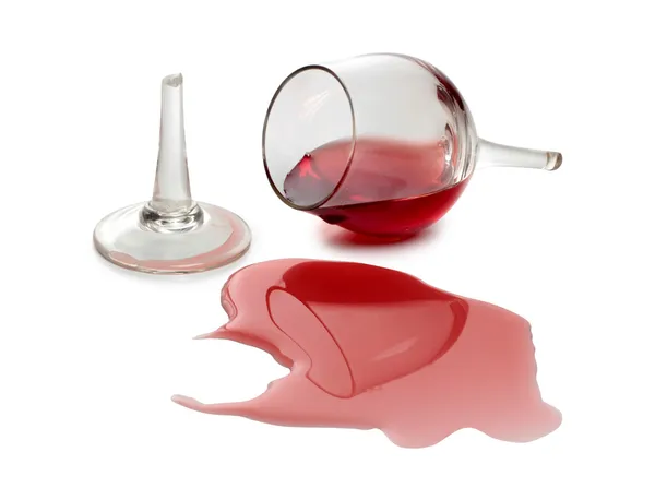 Splashes wine — Stock Photo, Image