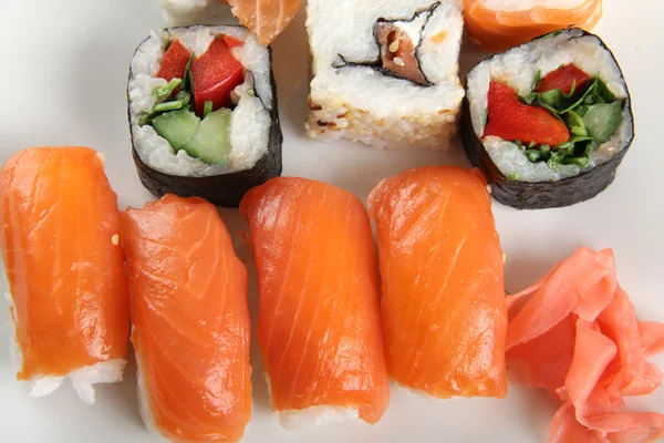 Alimentos de pescado de sushi — Foto de Stock