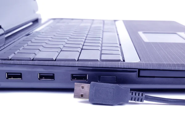 USB- och tangentbord — Stockfoto