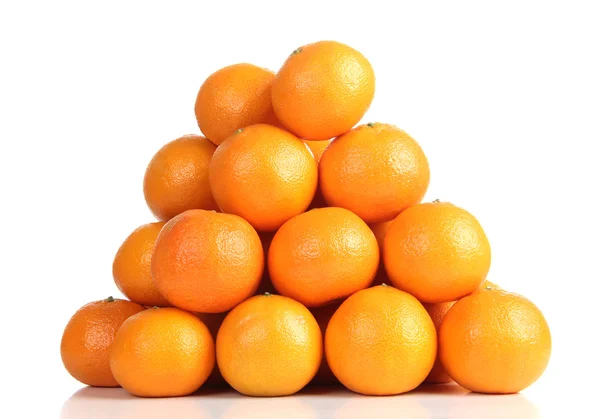 Tangerine stacked — Stock Photo, Image