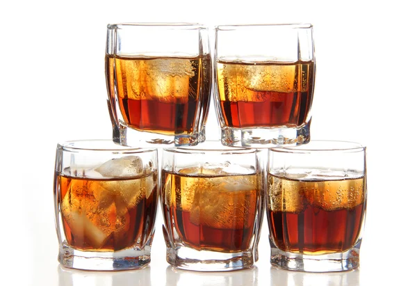 Tazze di whisky — Foto Stock