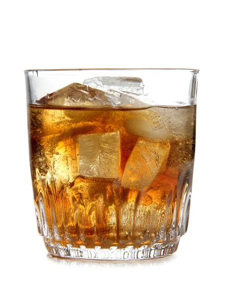 Ghiaccio nel whisky — Foto Stock