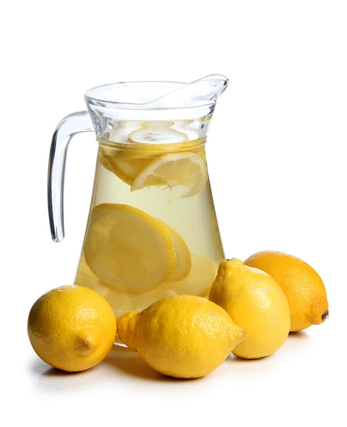 Lemonade in glass — Stock Photo, Image
